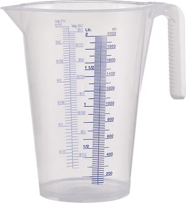 Produktbild von Messbecher Polypropylen Nenninhalt 2l transparentPRESSOL