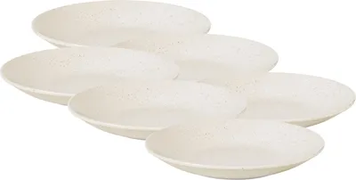 Produktbild von Broste Copenhagen NORDIC VANILLA Pastateller 29cm Set6
