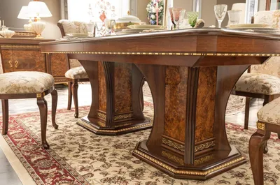 Produktbild von Tische Möbel Esstisch Antik Stil Massivholz Italienische Esstische Tisch Holz