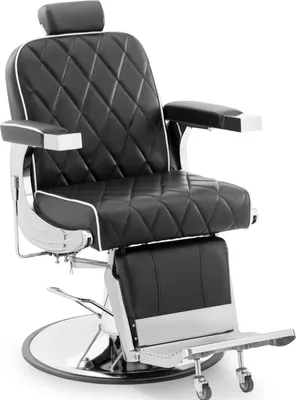 Produktbild von Expondo physa Friseurstuhl - Kopf- und Fußstütze - Fußstütze - 58 - 71 cm - 150 kg - neigbar - schwarz