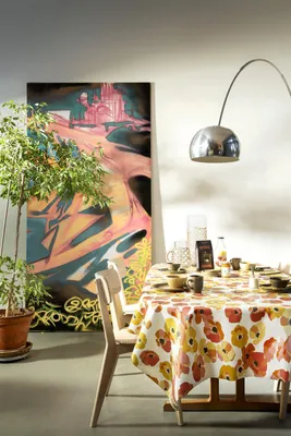 Produktbild von Wachstuch Captain Cook 140x220cm | Abwaschbare Tischdecke | Keshi Coral