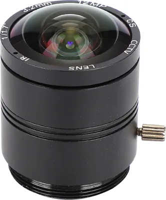 Zdjęcie produktu dla Profesjonalny obiektyw kamery o ogniskowej 3,2 mm i rozdzielczości 12 MP z mocowaniem CS do monitoringu