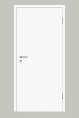 Produktbild von Pertura Wohnungseingangstür SSK2 CPL weiß (ähnlich RAL 9010) KK III 86,0x198,5 cm DIN Rechts