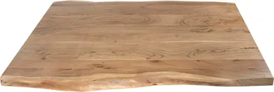 Produktbild von Esstisch Baumkante massiv Akazie Natur 300 x 100 Spider-Gestell silber TIM