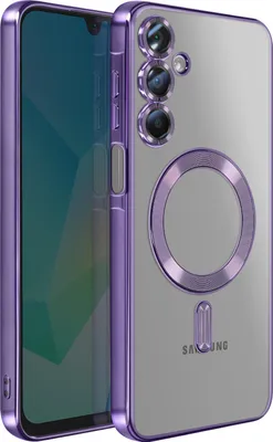 Produktbild von Avizar, Hülle Galaxy A16 MagSafe Kompatibel Chromkante Robust, Violett
