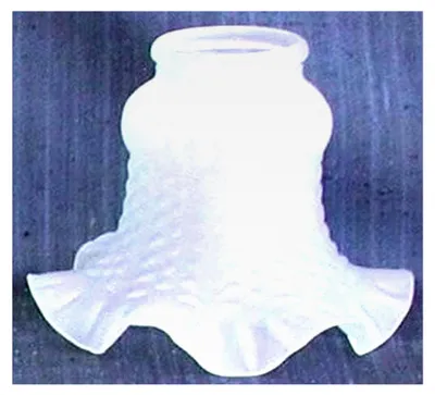 Produktbild von Ersatz-Lampenschirm aus Glas für Eisen- und Messingleuchten