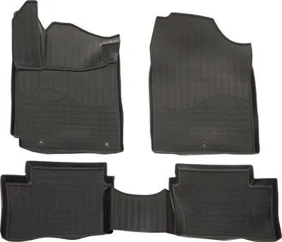 Produktbild von NORM LINERS | 3D Gummimatten Auto Matten Fussmatten Kompatibel mit Kia Picanto ab 2017 4tlg, Individuelle Passform mit Hohem Rand cca 4-5cm, Allwetter,