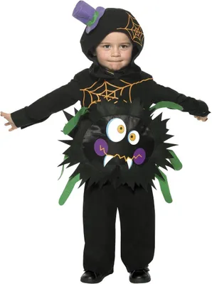 Immagine prodotto di Smiffys - Costume Halloween - Bambini SM1988 (92) (Nero)