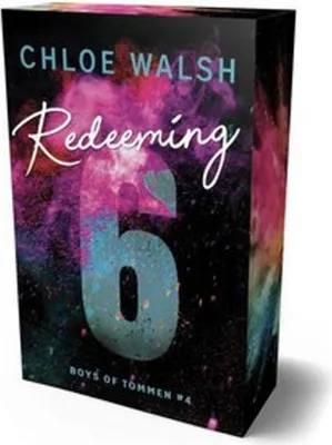 A 3D render of a book cover with a colorful, abstract background.
