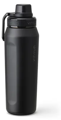 Trinkflasche Edelstahl 750ml Thermoflasche Sport Gym Flasche isoliert Vinsun