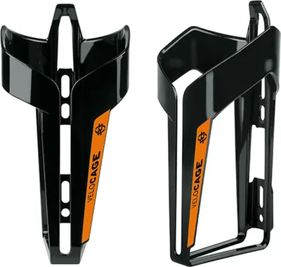 Produktbild von SKS Flaschenhalter Velocage Kunststoff, schwarz-orange