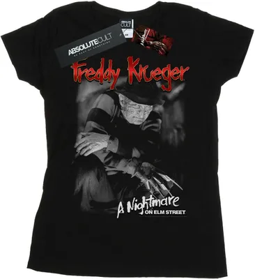 Produktbild von A Nightmare On Elm Street - T-Shirt für Damen BI36150 (M) (Schwarz)