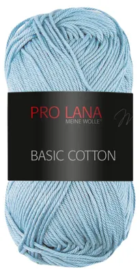 Produktbild von Pro Lana Basic Baumwolle 50g 56 himmelblau