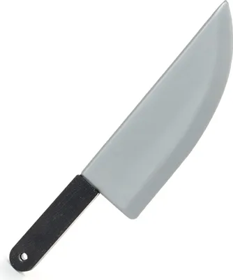 Immagine prodotto di Coltello da cucina accessorio per costumi di Halloween rosso argento