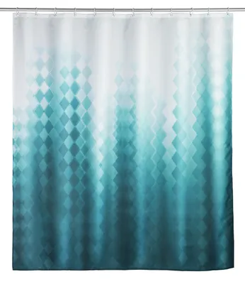 Produktbild von WENKO Textil Duschvorhang Badewannenvorhang 180x200 cm inkl Ringe TULLIN Dusche