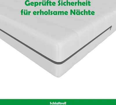 Produktbild von Matratze 160x200 H2 / H3 von erstklassiger Qualität, 7-Zonen Orthopädisch.