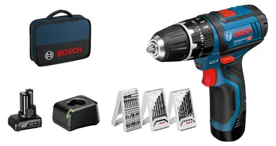 Produktbild von Akku-Schlagbohrschrauber GSB 12V-15, 1 x Akku GBA 12V 4.0Ah