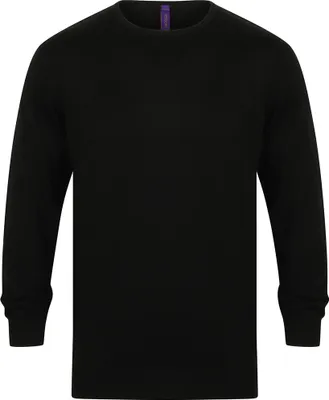 Immagine prodotto di Henbury maglia da uomo extra spessa RW664 (S) (Nero)