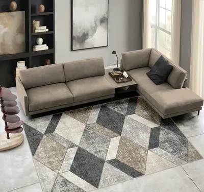Immagine prodotto di Tappeto FUNNY 120X170 cm GREY-BEIGE | GalleriaFarah1970