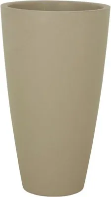 Image de Pot Havana 70cm Gris Calcaire Design élégant Et Résistant Pour L'extérieur - Artevasi