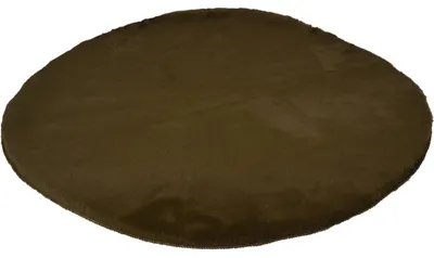 Immagine prodotto di Tappeto rotondo per soggiorno, Pelliccia sintetica, Ø 80 cm