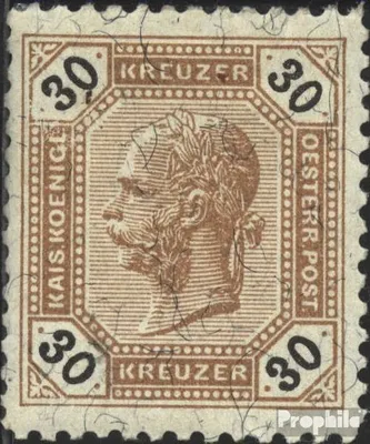 Produktbild von Briefmarken Österreich 1891 Mi 65 gestempelt Franz Joseph