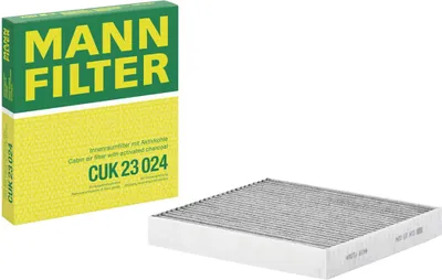Produktbild von MANN-FILTER CUK 23 024 Innenraumfilter Pollenfilter für HYUNDAI Tucson (NX4, NX4E) Aktivkohle