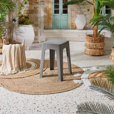 Image de Tabouret Empilable Spectra Gris