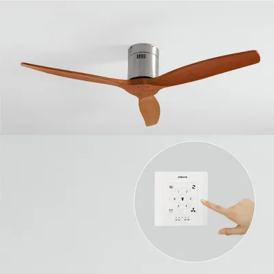Produktbild von WIND CALM NATURAL WOOD - Leiser Deckenventilator 40W 100% Holz