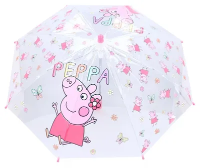 Image de Parapluie Peppa Pig Ø 71 cm - Parapluie coloré pour enfants avec motif Peppa Pig