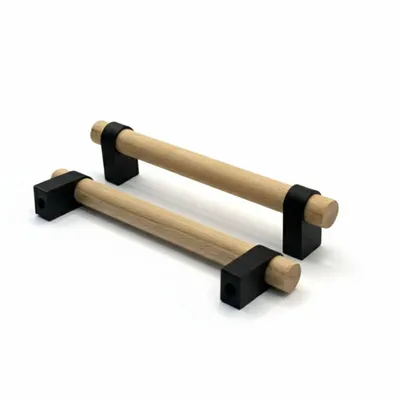 Produktbild von Möbelgriff Stangengriff Küchengriff Schrankgriff Schubladengriff 128mm Designgriff Schwarz