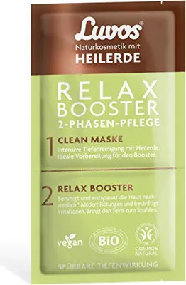 Produktbild von Luvos Entspannungsbooster Gesichtsmaske Duo - Intensive Pflege, 2 x 7,5ml