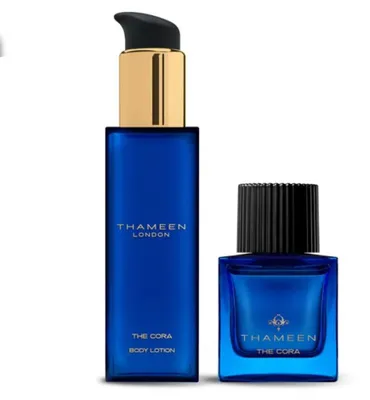 Obrázok produktu pre Darčeková sada Thameen The Cora: 50 ml EDP + 100 ml telové mlieko
