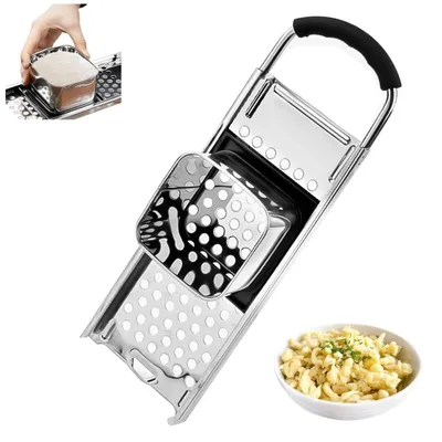 Immagine prodotto di Raschietto per spätzle in acciaio inossidabile con manico ergonomico