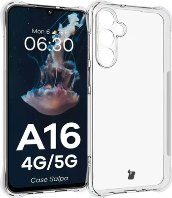 Produktbild von Elastyczne etui Bizon Case Salpa do Galaxy A16 4G/5G, przezroczyste