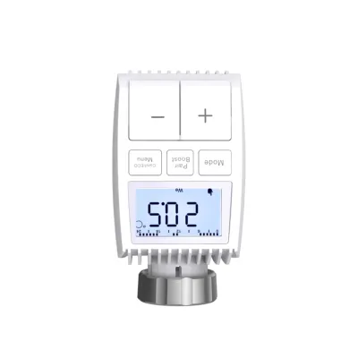 Obrázek produktu pro ZigBee 3.0, chytrý termostat pro radiátory, ventil termostatu, Tuya, programovatelný ventil pro radiátory, ovládání přes aplikaci, hlasové ovládání, termostat, topení, kompatibilní s Amazon Alexa a Google Home