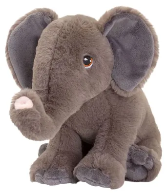 Image de Keel Toys - Peluche éléphant 25 cm - Jouet durable en forme d'éléphant