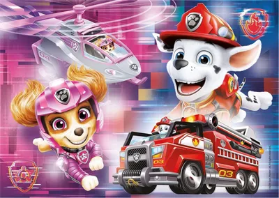Immagine prodotto di Puzzle Clementoni 2x20 SuperKolor Paw Patrol 24786