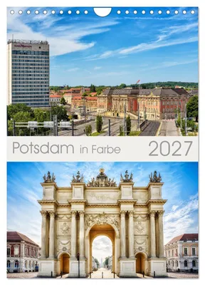 Productafbeelding van Potsdam in kleur (wandkalender 2027, formaat DIN A4, staand), CALVENDO maandkalender