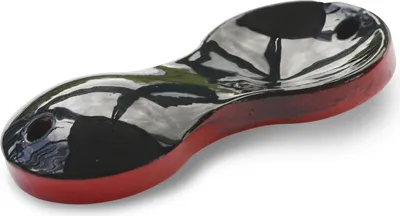 Produktbild von Zebco Flatty Teaser Buttlöffel (20g, 40g, 60g, 80g, 100g, 120g o.150g), Gewicht:60g, Farbe:red-black-matallic
