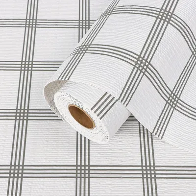 Productafbeelding van Antislipmat voor laden - Waterdichte inlegmat - Geschikt voor keuken en koelkast - 30 cm x 3 meter - Zwart, vierkant