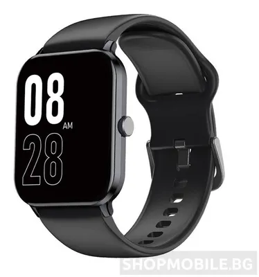 Produktbild von Smartwatch QCY GTC Sport 1.85" HD TFT, wasserdicht, schwarz