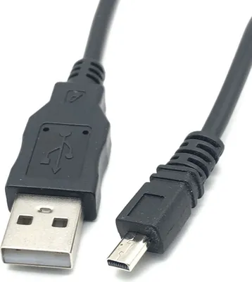 Obrázek produktu pro CAMERA USB kabel datový kabel nabíjecí kabel kompatibilní pro digitální zrcadlovky NIKON D750, D7200, D5300