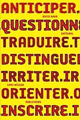 Produktbild von Ruedi Baur Intégral