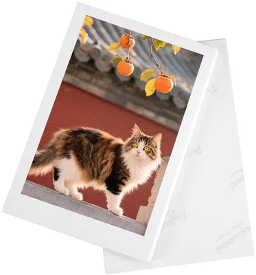 Image de Papier photo brillant A6, format 100 feuilles, pour imprimantes à jet d'encre
