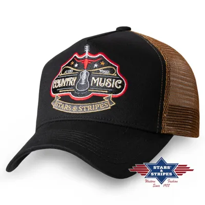 Produktbild von Stars & Stripes Basecap Truckercap Cap »Country Music«