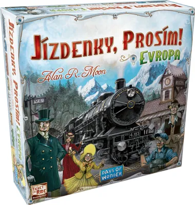 Obrázek produktu pro Asmodee Czech Republic Jízdenky, prosím! Evropa