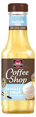 Obrázek produktu pro Schwartau Coffee Shop kávový sirup s vanilkovou příchutí bez cukru 200ml