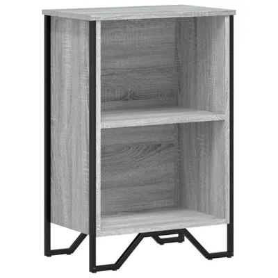 Obrázek produktu pro vidaXL Knihovna Grey Sonoma 50x31x74,5 cm Materiál na bázi dřeva
