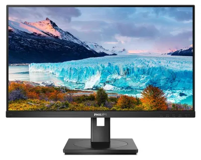 Produktbild von Philips S-line 243S1 - LED-Monitor - 61 cm (24") (23.8" sichtbar) - 1920 x 1080 Full HD (1080p) @ 75 Hz - IPS - 300 cd/m² - 1000:1 - 4 ms - HDMI, DisplayPort, USB-C - Lautsprecher - Textured Black
